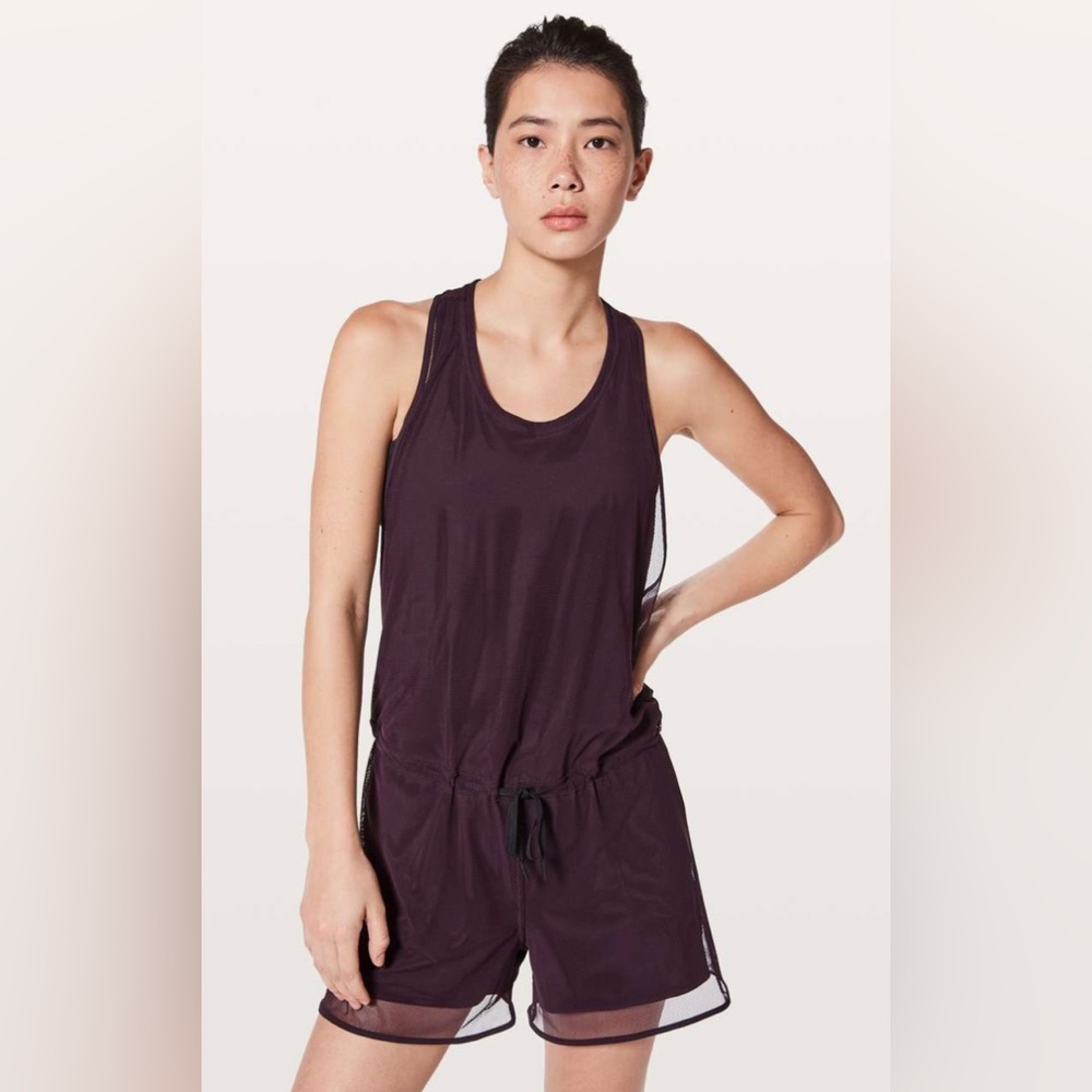 Lululemon Non-Stop Romper
Black Cherry/SIZE 8